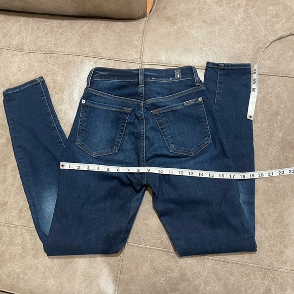 7 For All Mankind Skinny high Waist Jeans - Picture 5 of 8
